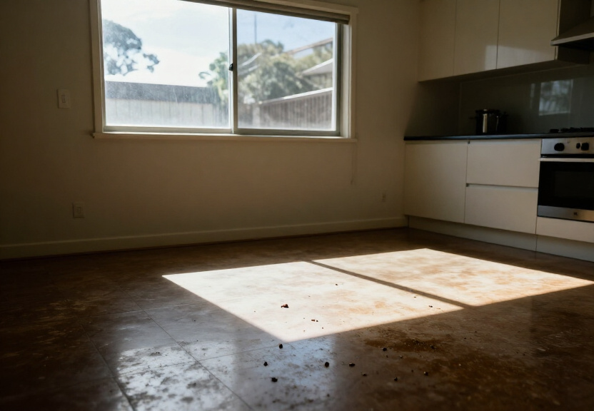 Mattress with visible bed bugs and droppings in Canley Vale home